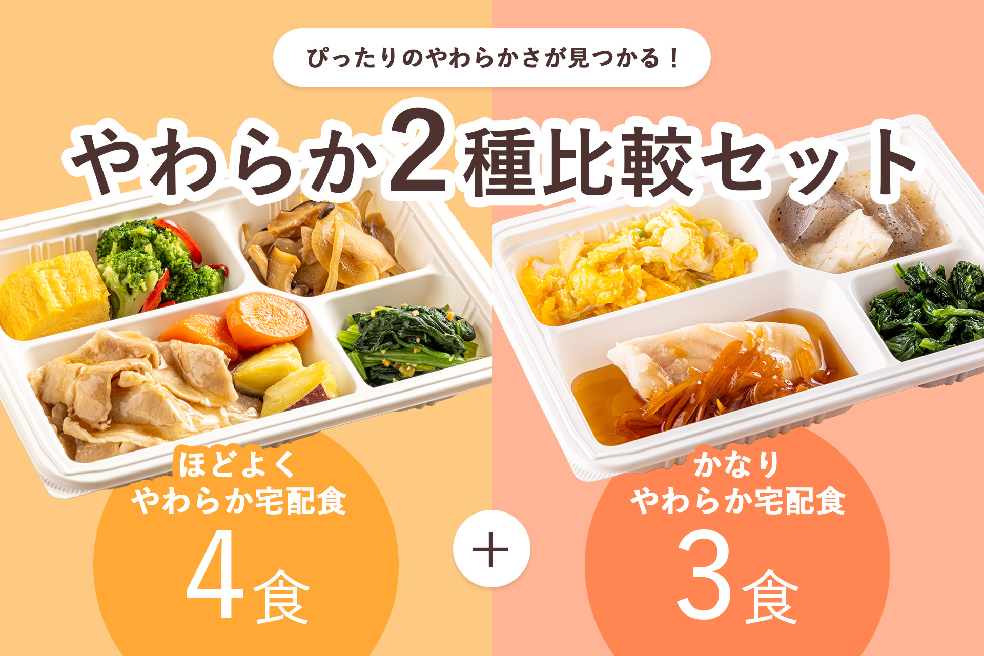 やわらか2種比較セット