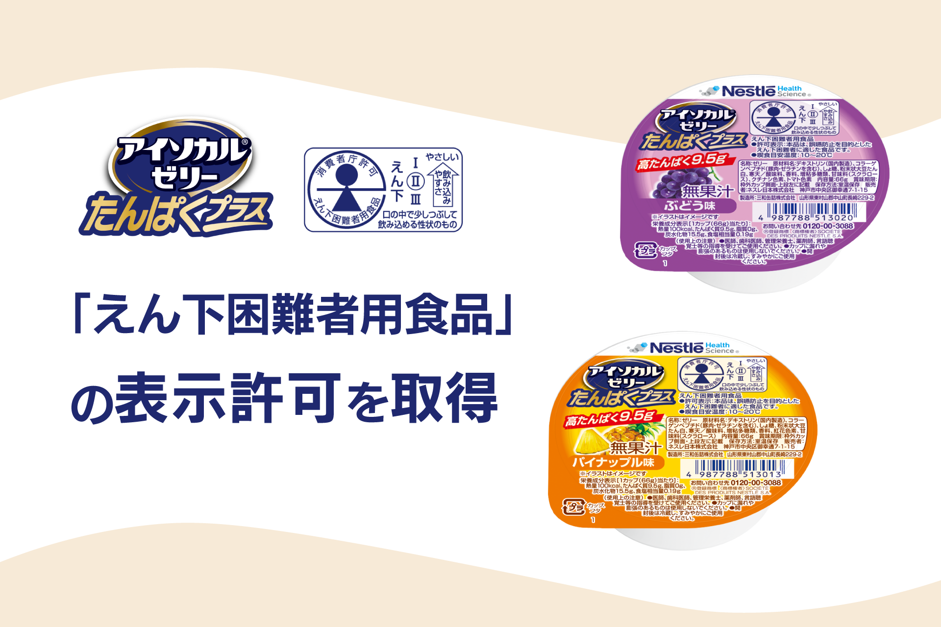 えん下困難者用食品