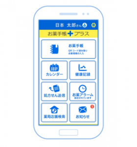 お薬手帳プラス